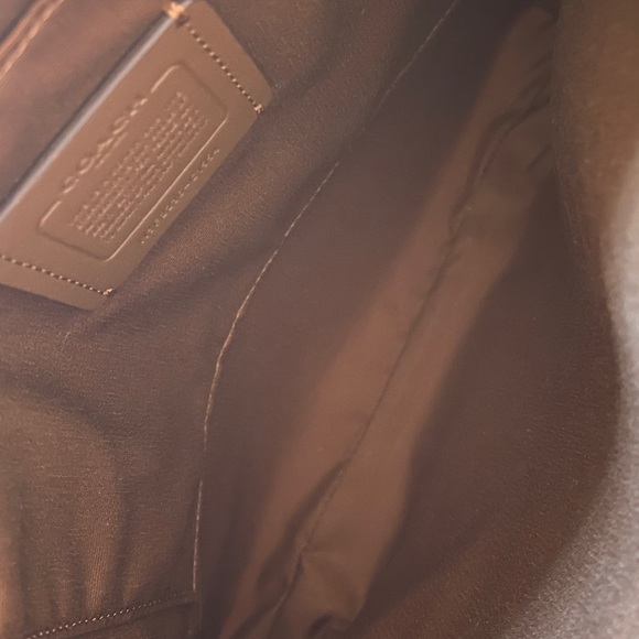 Coach Rowan File bag - light tan/cream signature canvas - Picture 3 of 12